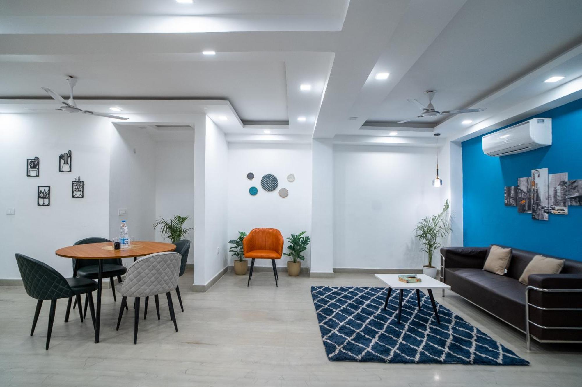Flxho Uno - Serviced Apartment & Rooms - Golf Course Road Гургаон Экстерьер фото